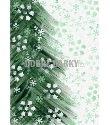 Vánoce - strom - zelený
