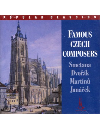 Klasikové české hudby: Smetana, Dvořák, Martinů, Janáček (CD)